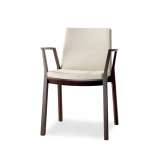 Wiesner-Hager arta stacking chair with arms