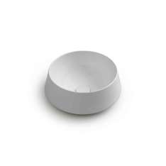 White Ceramic Srl Tao round