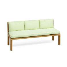 Weishäupl New Hampton Bench with seat and back cushions