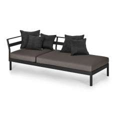 Weishäupl Minu Lounger Element with 2-Seater Back- and Armrest left