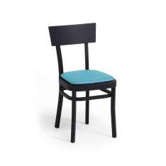 Weishäupl Flow Bistro-Chair with seat cushion