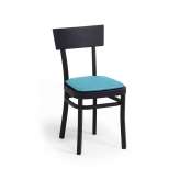 Weishäupl Flow Bistro-Chair with seat cushion