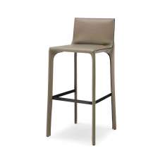 Walter Knoll Saddle Barstool.
