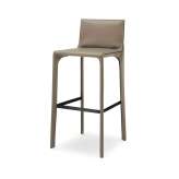 Walter Knoll Saddle Barstool.