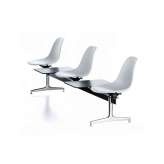 Vitra Eames Plastic Side Chair beam seating