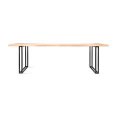 Vincent Sheppard Nora dining table live edge black base