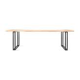 Vincent Sheppard Nora dining table live edge black base