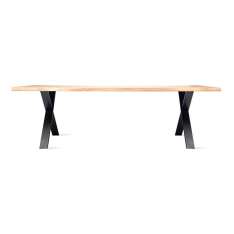 Vincent Sheppard Nora dining table live edge black base