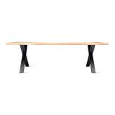 Vincent Sheppard Nora dining table live edge black base