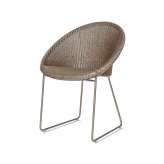 Vincent Sheppard Joe dining chair matt sled base