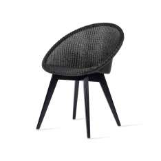 Vincent Sheppard Joe dining chair black wood base