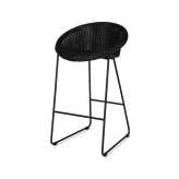 Vincent Sheppard Joe counter stool black sled base