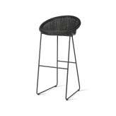 Vincent Sheppard Joe bar stool black sled base