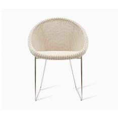 Vincent Sheppard Gipsy dining chair stainless steel base