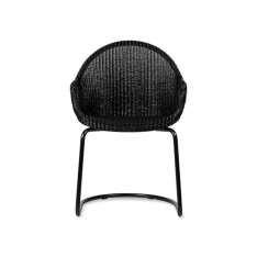 Vincent Sheppard Avril HB dining chair black cantilever base