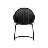 Vincent Sheppard Avril HB dining chair black cantilever base