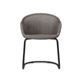 Vincent Sheppard Avril dining chair black cantilever base