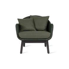 Vincent Sheppard Alex lounge chair dark wood base