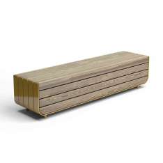 Vestre Stripes bench