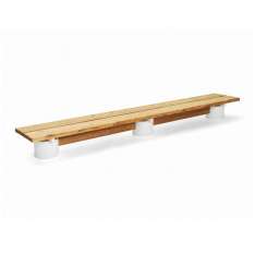 Vestre Plinth long bench