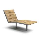 Vestre April sunbench