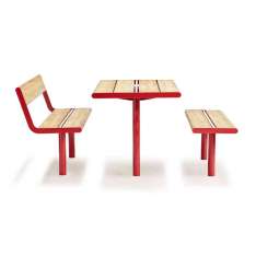 Vestre April bench & table
