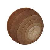 Verpan Luna Rug | Ø120 Dark sand