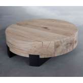 Van Rossum Beam round coffee table