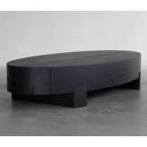 Van Rossum Beam oval coffee table