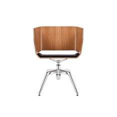 VANK WOODI armchair aluminum base