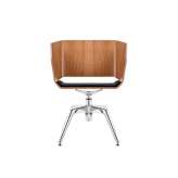 VANK WOODI armchair aluminum base