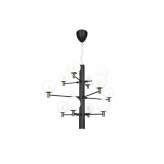 Valaisin Grönlund Jubileum 12-vp Pendant Light Black