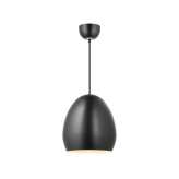 Valaisin Grönlund Egg Pendant Light Black