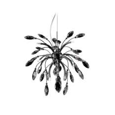 Valaisin Grönlund Copenhagen 54 Blackchrome Crystal Pendant Light