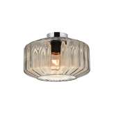 Valaisin Grönlund Cardigan Ceiling Light, cognac glass