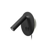 Valaisin Grönlund Bonn Round Matt Black