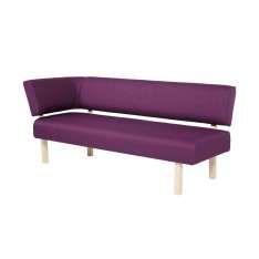 VAD AS Lean 2-seater with back and right armrest