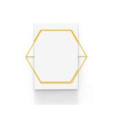 Untitled Story Untitled Mirror Hexa Yellow