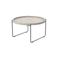 Trimm Copenhagen Terrazzo Table Frame Aluminium Grey