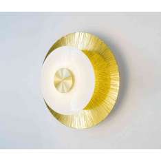 Trella Klein | Sconce (Klein etch in polished brass)