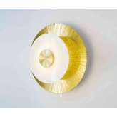 Trella Klein | Sconce (Klein etch in polished brass)