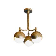 Trella Benedict | 3 Light Lantern - Tall (Antique brass)