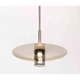 Trella Arthur | Pendant (White / Brown patina)