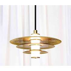 Trella Arthur | 3 Tiered Arthur Pendant (Sunburst etch)