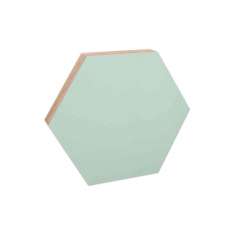 Tonfisk Design KOTONADESIGN Magnet Chalk Notice Board Hexagon 51,5cm, mint
