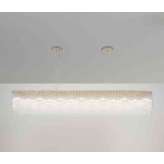 Tom Kirk Lighting Linear Chandelier Thin 1445mm polished nickel
