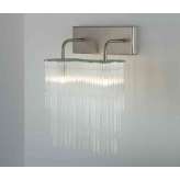 Tom Kirk Lighting GS Wall Light Figure 8 brushed nickel