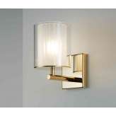 Tom Kirk Lighting Flute Wall Light XL gold