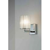 Tom Kirk Lighting Flute Wall Light chrome
