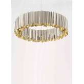 Tom Kirk Lighting Facet Chandelier